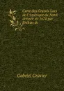 Carte des Grands Lacs de l.Amerique du Nord: dressee en 1670 par Brehan de . - Gabriel Gravier