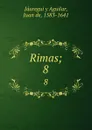 Rimas;. 8 - Juan Jáuregui y Aguilar