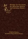 Beitrage zur Geschichte der deutschen Sprache und Literatur, Volume 17 - Wilhelm Braune