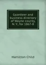 Gazetteer and business directory of Wayne county, N. Y., for 1867-8 - Child Hamilton