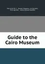 Guide to the Cairo Museum - Matḥaf al-Miṣri