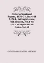 Ontario Sessional Papers, 1870-71, No.4-48. 3, Pt.2, 1st Legislature, 4th Session, No.4-48 - Ontario. Legislative Assembly