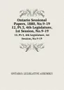 Ontario Sessional Papers, 1880, No.9-19. 12, Pt.3, 4th Legislature, 1st Session, No.9-19 - Ontario. Legislative Assembly