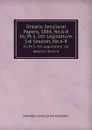 Ontario Sessional Papers, 1884, No.6-8. 16, Pt.3, 5th Legislature, 1st Session, No.6-8 - Ontario. Legislative Assembly