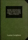 England a continental power. from the conquest to magna charta 1066-1216 / by Louise Creighton ; authorized by the Minister of Education - Creighton Louise