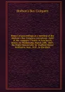 Report of proceedings at a meeting of the Hudson.s Bay Company microform : held at the company.s house in Fenchurch Street, on Wednesday, March 24th, 1869; the Right Honourable Sir Stafford Henry Northcote, bart., M.P., in the chair - Hudson's Bay