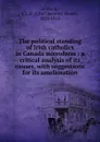 The political standing of Irish catholics in Canada microform : a critical analysis of its causes, with suggestions for its amelioration - John Lawrence Power O'Hanly