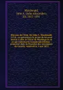 Discours de l.Hon. Sir John A. Macdonald, C.C.B., en presentant le projet de loi pour mettre a effet le Traite de Washington en ce qui concerne le Canada microforme : prononce dans la Chambre des communes du Canada, vendredi le 3 mai 1872 - John Alexander Macdonald