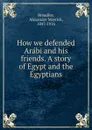 How we defended Arabi and his friends. A story of Egypt and the Egyptians - Alexander Meyrick Broadley