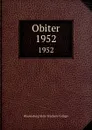 Obiter. 1952 - Bloomsburg State Teachers College
