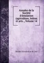 Annales de la Societe d.emulation (agriculture, lettres et arts ., Volume 14 - 