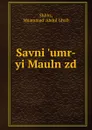 Savni .umr-yi Mauln zd - Muammad 'Abdul Ghafr Shhbz