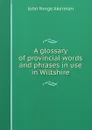 A glossary of provincial words and phrases in use in Wiltshire - John Yonge Akerman