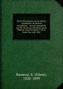 Notes historiques sur la colonie canadienne de Detroit microforme : lecture prononcee par Mr. Rameau a Windsor sur le Detroit, comte d.Essex, C.W. le lundi 1er avril 1861 - Edmé Rameau