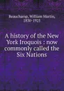 A history of the New York Iroquois : now commonly called the Six Nations - William Martin Beauchamp