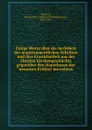 Einige Worte uber die Aechtheit der neutestamentlichen Schriften und ihre Erweisbarkeit aus der altesten Kirchengeschichte gegenuber den Hypothesen der neuesten Kritiker microform. - Heinrich W. J. Thiersch