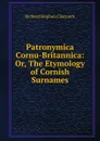 Patronymica Cornu-Britannica: Or, The Etymology of Cornish Surnames - Richard Stephen Charnock