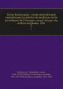 Revue britannique : revue internationale reproduisant les articles de meilleurs ecrits periodiques de l.etranger, compl.etes par des articles originaux, 1831. 5 - Sébastien-Louis Saulnier