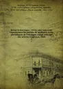Revue britannique : revue internationale reproduisant les articles de meilleurs ecrits periodiques de l.etranger, compl.etes par des articles originaux, 1858. 5 - Sébastien-Louis Saulnier