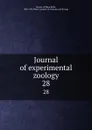 Journal of experimental zoology. 28 - William Keith Brooks