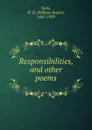 Responsibilities, and other poems - William Butler Yeats