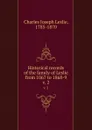 Historical records of the family of Leslie from 1067 to 1868-9. v. 2 - Charles Joseph Leslie