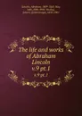 The life and works of Abraham Lincoln. v.9 pt.1 - Abraham Lincoln