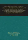 Extra official state papers microform : addressed to the Right Hon. Lord Rawdon, and the other members of the two houses of Parliament, associated for the preservation of the constitution and promoting the prosperity of the British empire - William Knox