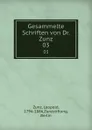 Gesammelte Schriften von Dr. Zunz. 03 - Leopold Zunz