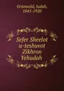 Sefer Sheelot u-teshuvot Zikhron Yehudah . - Judah Grünwald