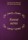 Forest acres - Fannie Barnett Linsky