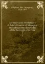 Memoirs and resolutions of Adam Graeme of Mossgray. Including some chronicles of the borough of Fendie. 2 - Margaret Oliphant