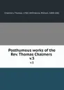 Posthumous works of the Rev. Thomas Chalmers . v.5 - Thomas Chalmers