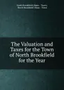 The Valuation and Taxes for the Town of North Brookfield for the Year - Mass. Town