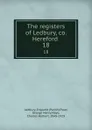 The registers of Ledbury, co. Hereford . 18 - Parish Ledbury