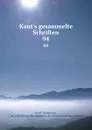 Kant.s gesammelte Schriften. 04 - Immanuel Kant