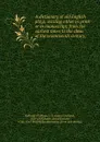 A dictionary of old English plays, existing either in print or in manuscript, from the earliest times to the close of the seventeenth century; - James Orchard Halliwell-Phillipps