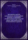 Barometers and the measurement of atmospheric pressure. A pamphlet of information respecting the theory and construction of barometers in general - Charles Frederick Marvin