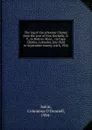 The log of the schooner Chance from the port of New Rochelle, N. Y., to Boston, Mass., via Cape Chidley, Labrador, July third to September twenty-sixth, 1926 - Columbus O'Donnell Iselin