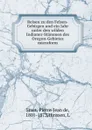 Reisen zu den Felsen-Gebirgen und ein Jahr unter den wilden Indianer-Stammen des Oregon-Gebietes microform - Pierre-Jean de Smet