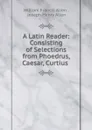 A Latin Reader: Consisting of Selections from Phoedrus, Caesar, Curtius . - William Francis Allen