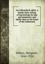 An Adirondack cabin; a family story telling of journeyings by lake and mountain, and idyllic days in the heart of the wilderness - Margaret Sidney