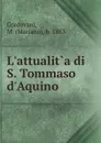 L.attualit.a di S. Tommaso d.Aquino - Mariano Cordovani