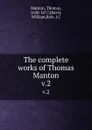 The complete works of Thomas Manton. v.2 - Thomas Manton