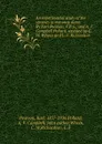 An experimental study of the stresses in masonry dams. By Karl Pearson, F.R.S., and A. F. Campbell Pollard, assisted by C. W. Wheen and L. F. Richardson - Karl Pearson