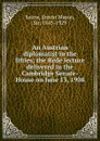 An Austrian diplomatist in the fifties; the Rede lecture delivered in the Cambridge Senate-House on June 13, 1908 - Ernest Mason Satow