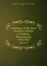 Catalogue of the State Teachers College at Indiana, Pennsylvania. 1954/1955 - Indiana