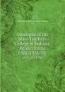 Catalogue of the State Teachers College at Indiana, Pennsylvania. 63rd (1938/39) - Indiana