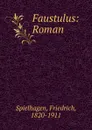 Faustulus: Roman - Friedrich Spielhagen