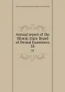 Annual report of the Illinois State Board of Dental Examiners. 33 - Illinois. Board of Dental Examiners